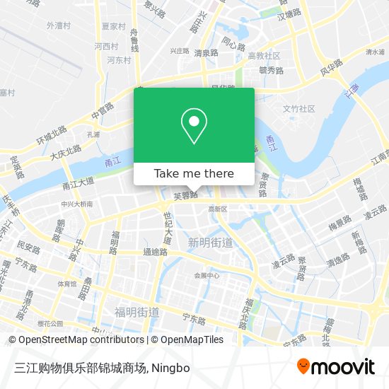 三江购物俱乐部锦城商场 map