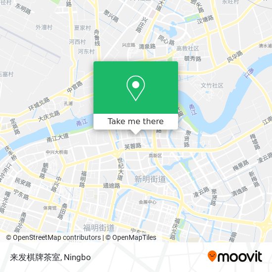 来发棋牌茶室 map