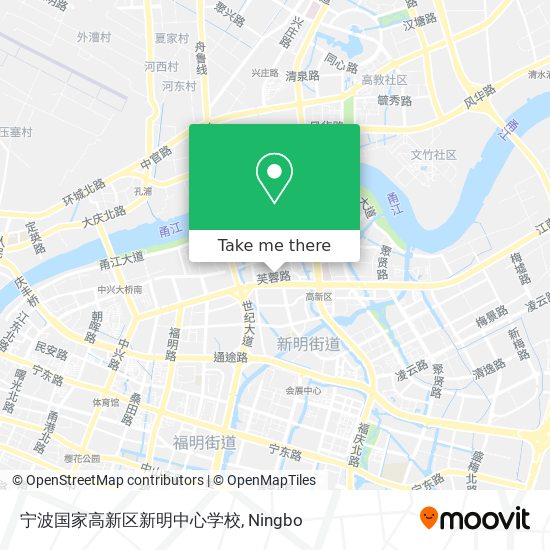 宁波国家高新区新明中心学校 map