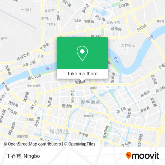 丁香苑 map