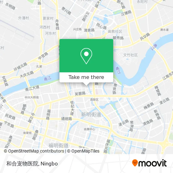 和合宠物医院 map