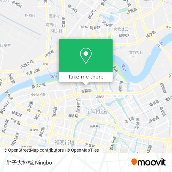胖子大排档 map