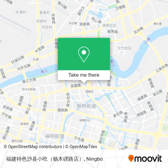 福建特色沙县小吃（杨木碶路店） map