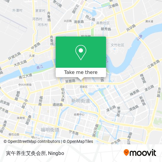 寅午养生艾灸会所 map