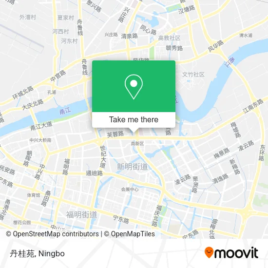丹桂苑 map