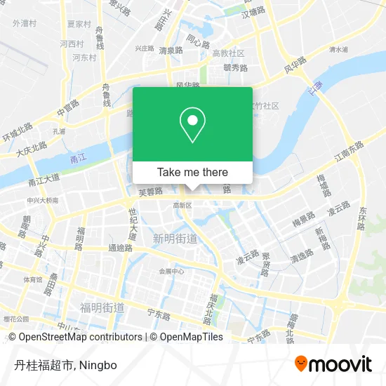 丹桂福超市 map