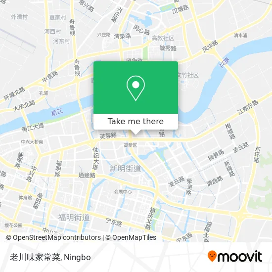 老川味家常菜 map