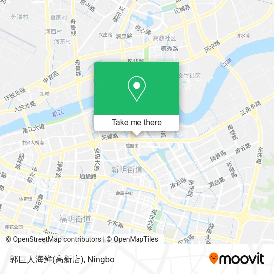 郭巨人海鲜(高新店) map