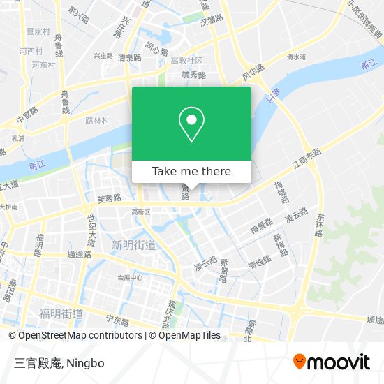 三官殿庵 map