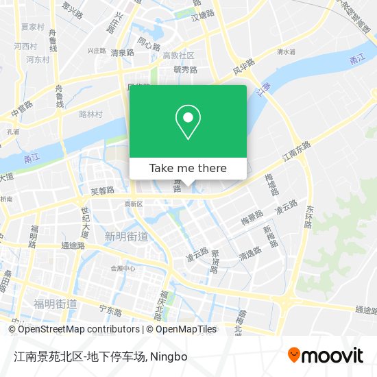 江南景苑北区-地下停车场 map