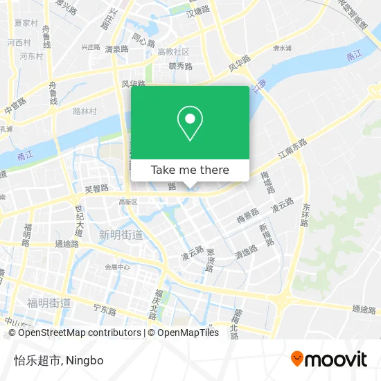 怡乐超市 map