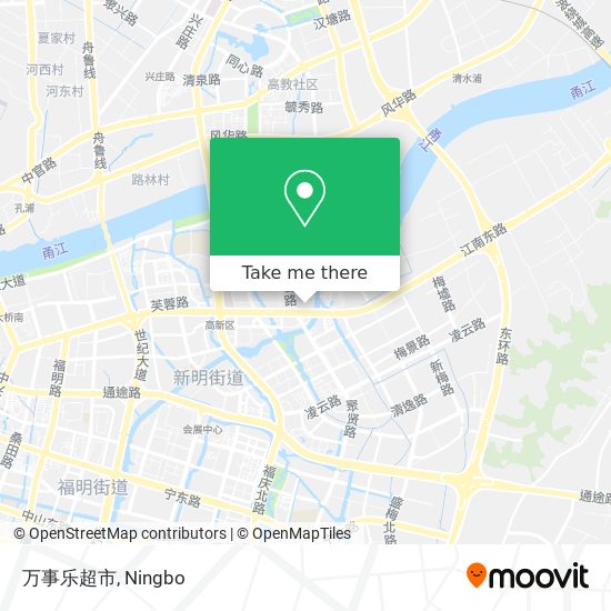 万事乐超市 map