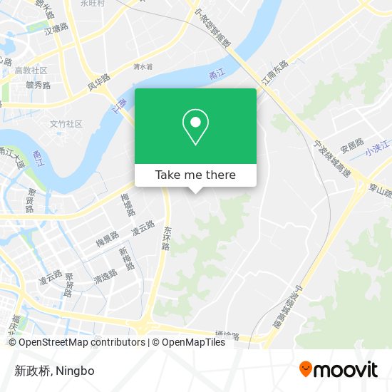 新政桥 map