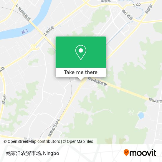 鲍家洋农贸市场 map