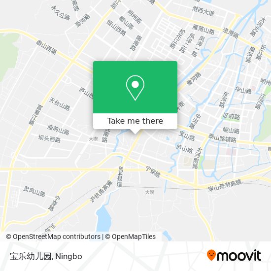 宝乐幼儿园 map