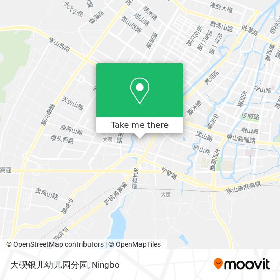大碶银儿幼儿园分园 map