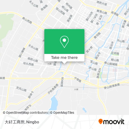 大矸工商所 map
