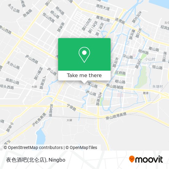 夜色酒吧(北仑店) map