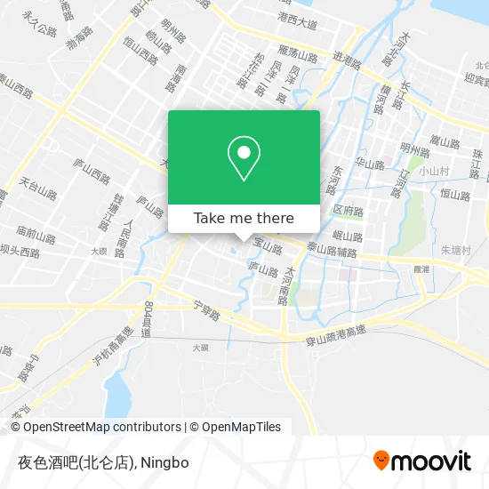 夜色酒吧(北仑店) map