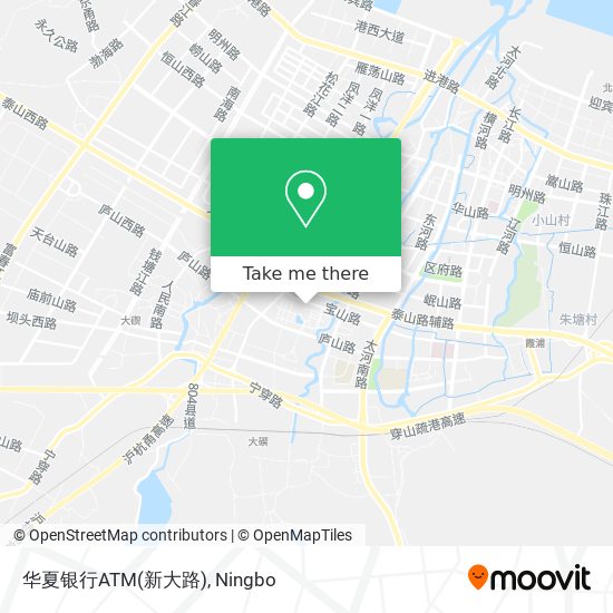 华夏银行ATM(新大路) map