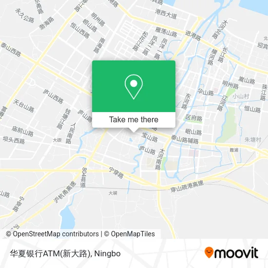 华夏银行ATM(新大路) map