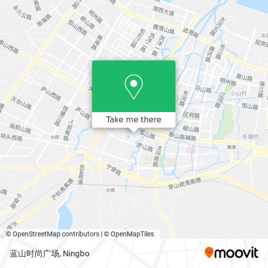 蓝山时尚广场 map