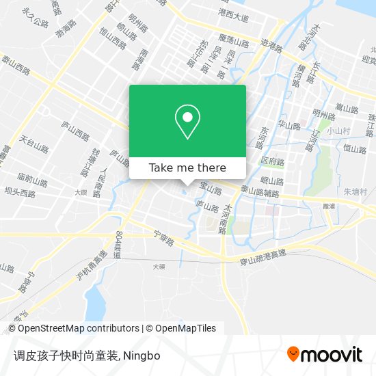 调皮孩子快时尚童装 map