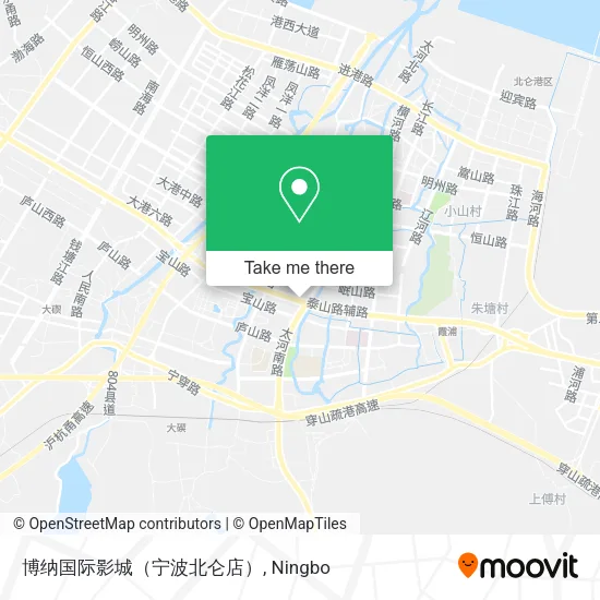 博纳国际影城（宁波北仑店） map