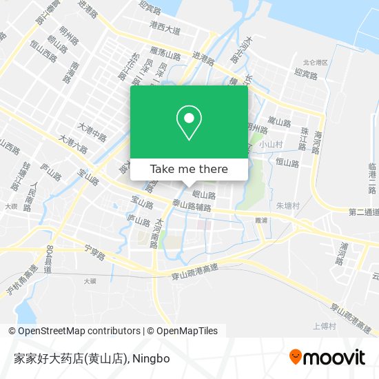 家家好大药店(黄山店) map