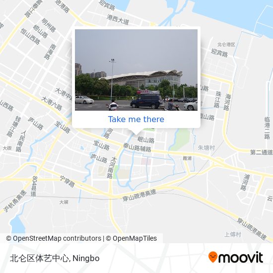 北仑区体艺中心 map