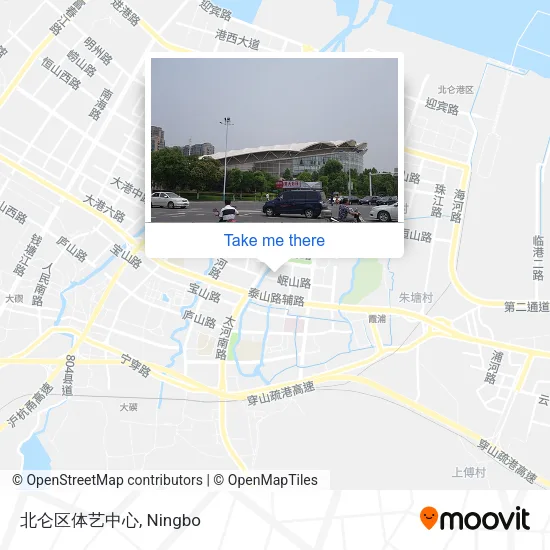 北仑区体艺中心 map