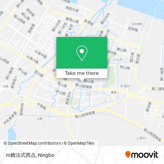 m糖法式西点 map