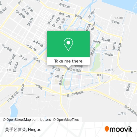 黄手艺冒菜 map