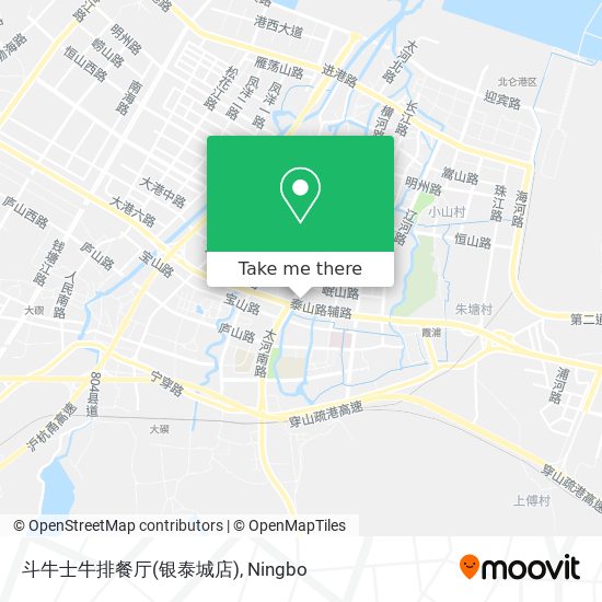 斗牛士牛排餐厅(银泰城店) map