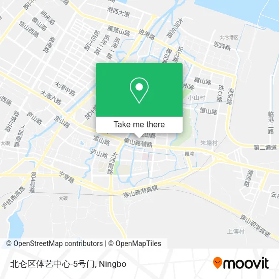 北仑区体艺中心-5号门 map