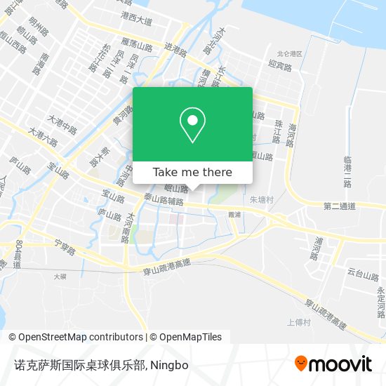 诺克萨斯国际桌球俱乐部 map