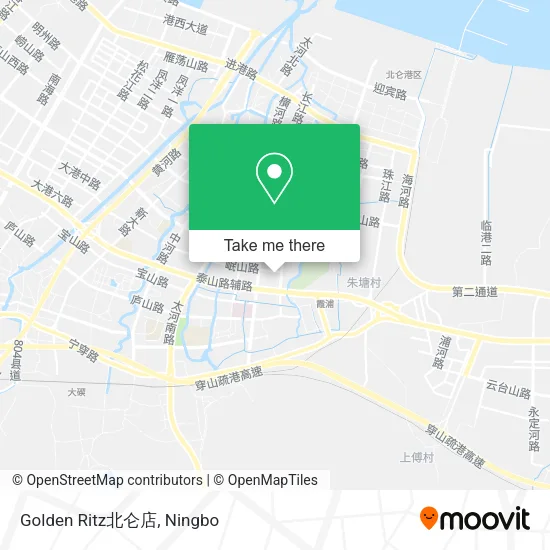 Golden Ritz北仑店 map