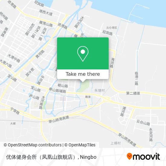 优体健身会所（凤凰山旗舰店） map