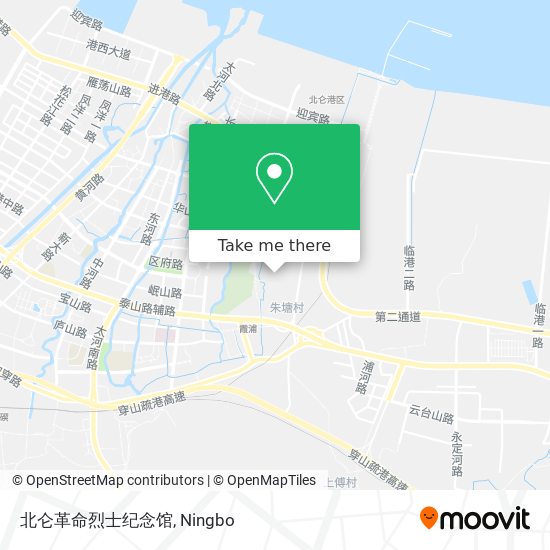 北仑革命烈士纪念馆 map