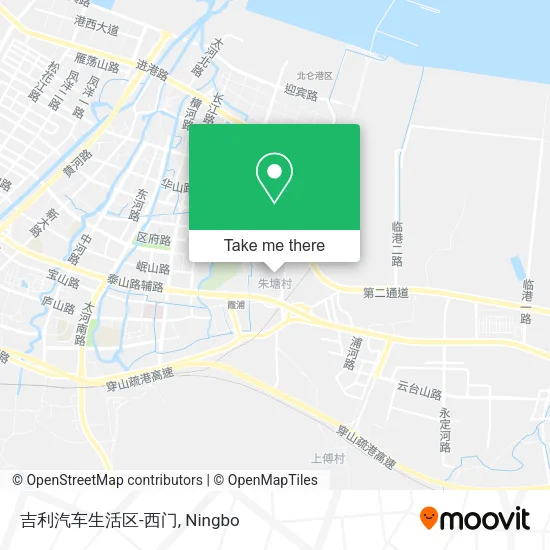 吉利汽车生活区-西门 map