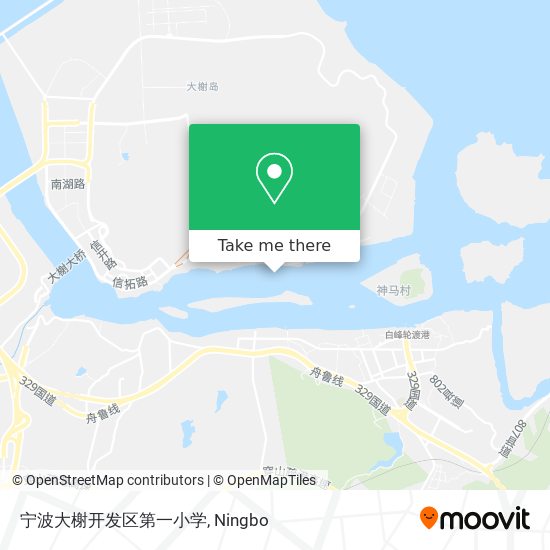 宁波大榭开发区第一小学 map