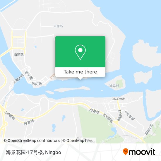 海景花园-17号楼 map