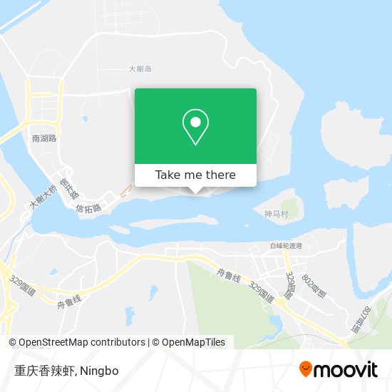 重庆香辣虾 map