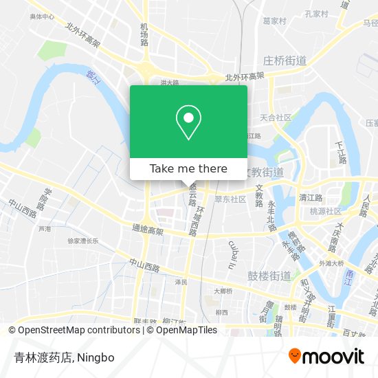 青林渡药店 map