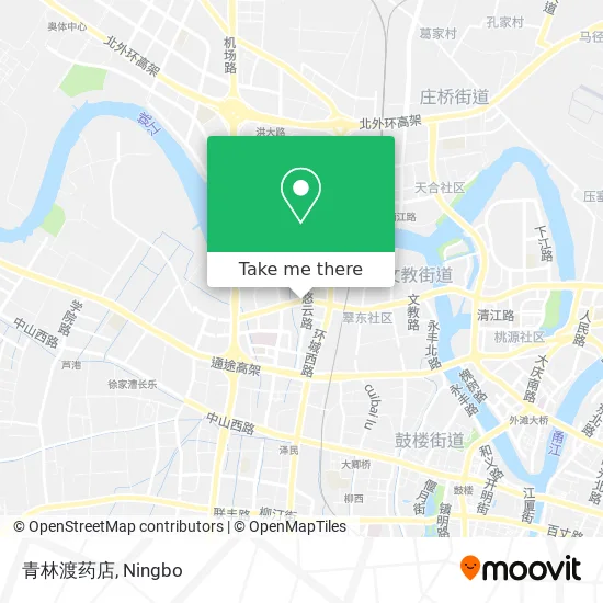 青林渡药店 map