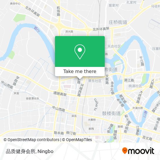 品质健身会所 map