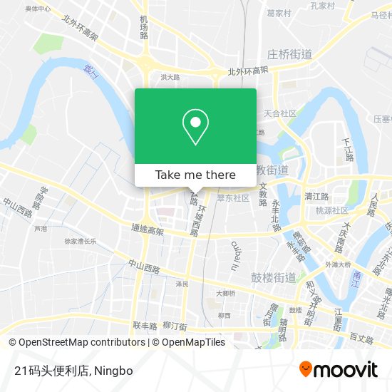 21码头便利店 map
