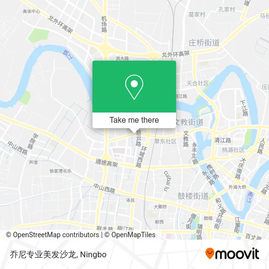 乔尼专业美发沙龙 map