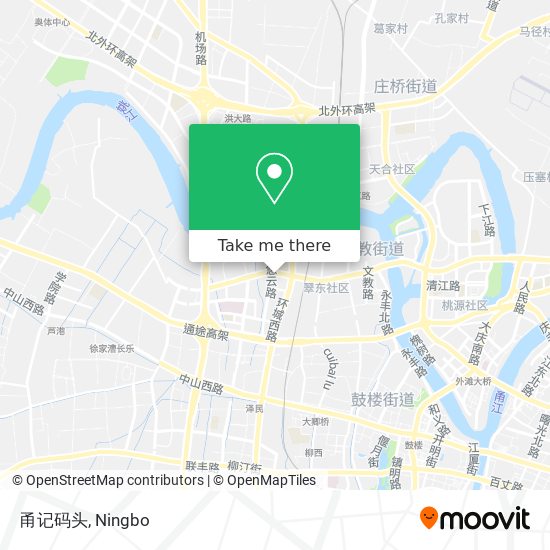 甬记码头 map