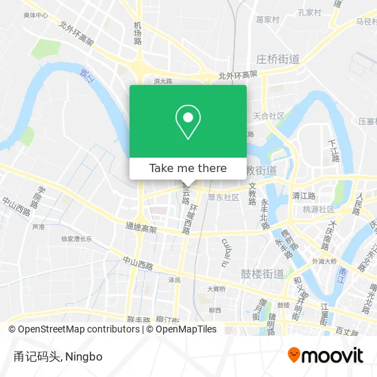 甬记码头 map